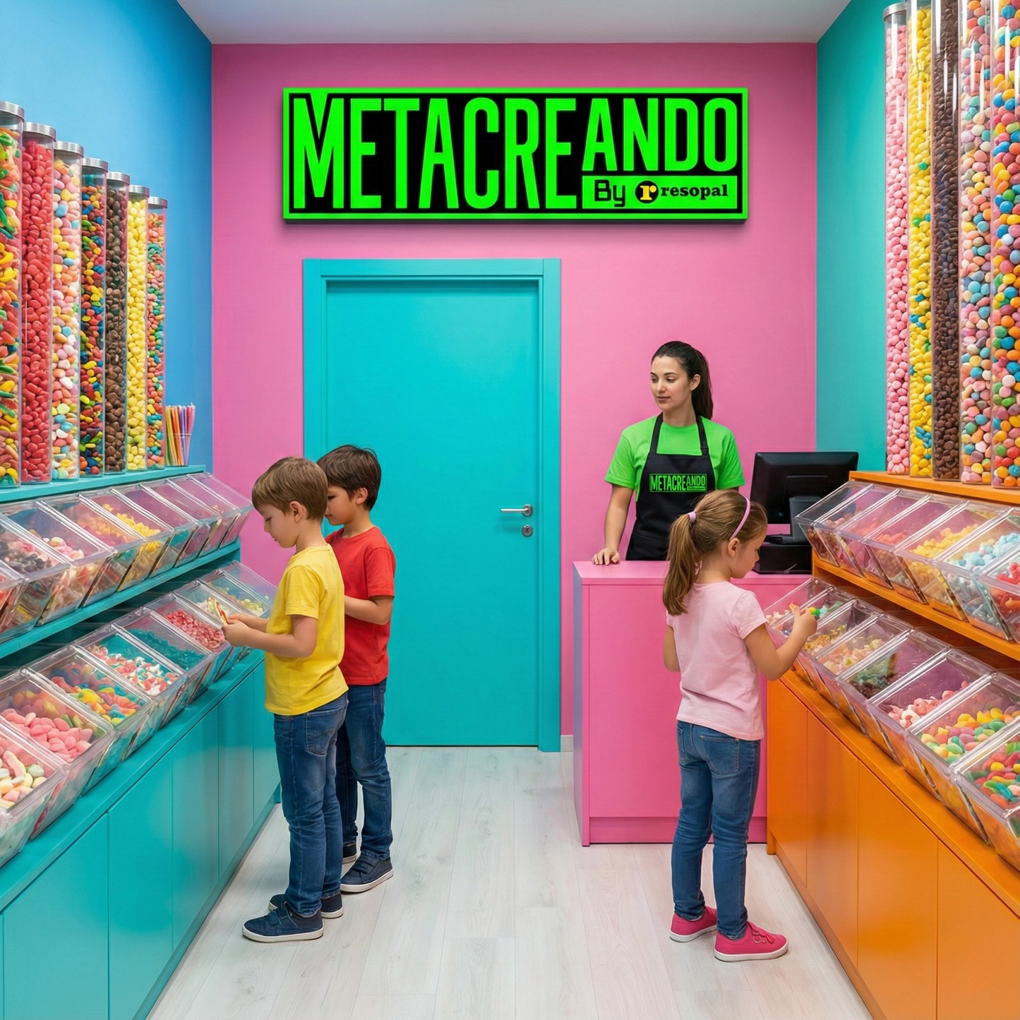 Carameleras de metacrilato