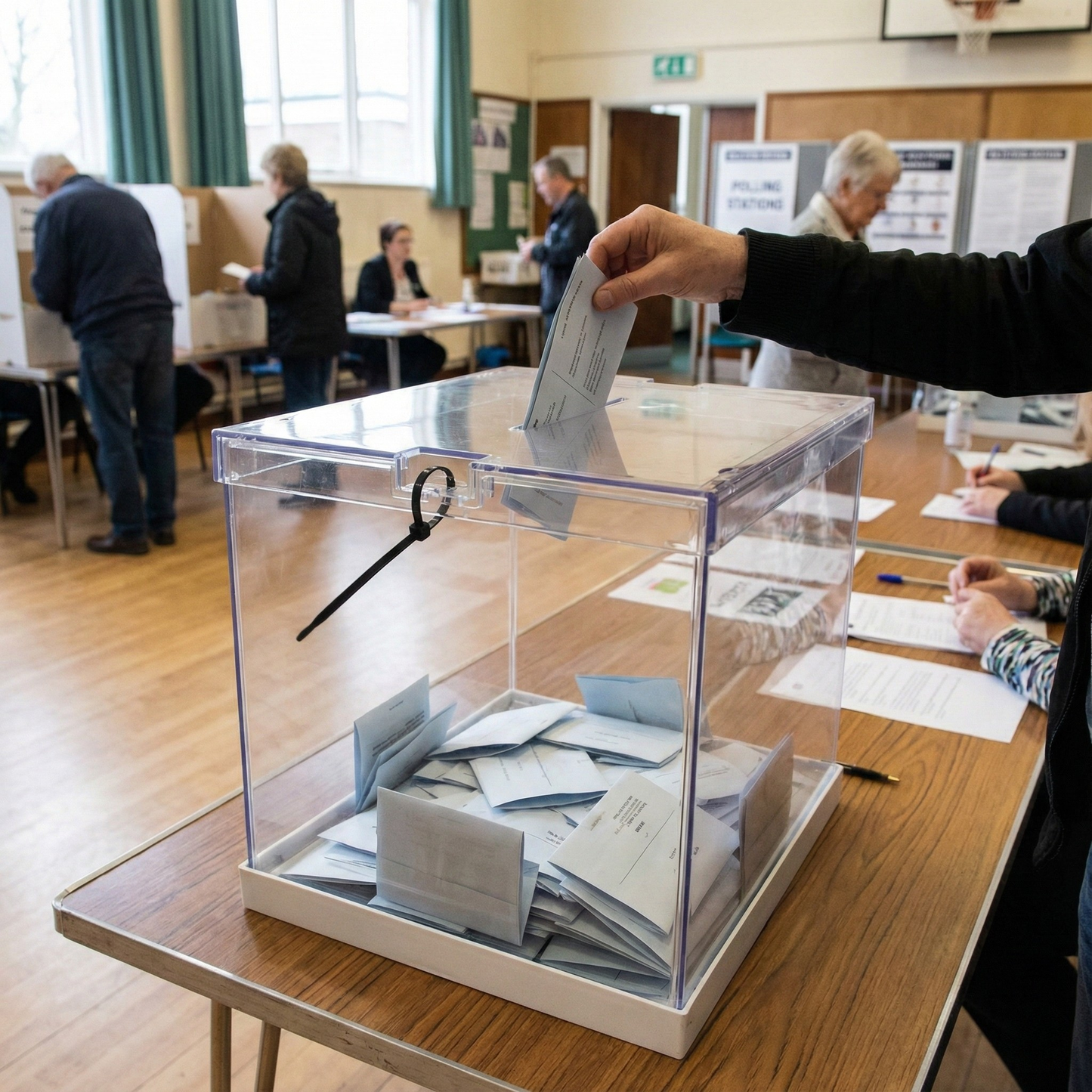 Urnas electorales desmontables