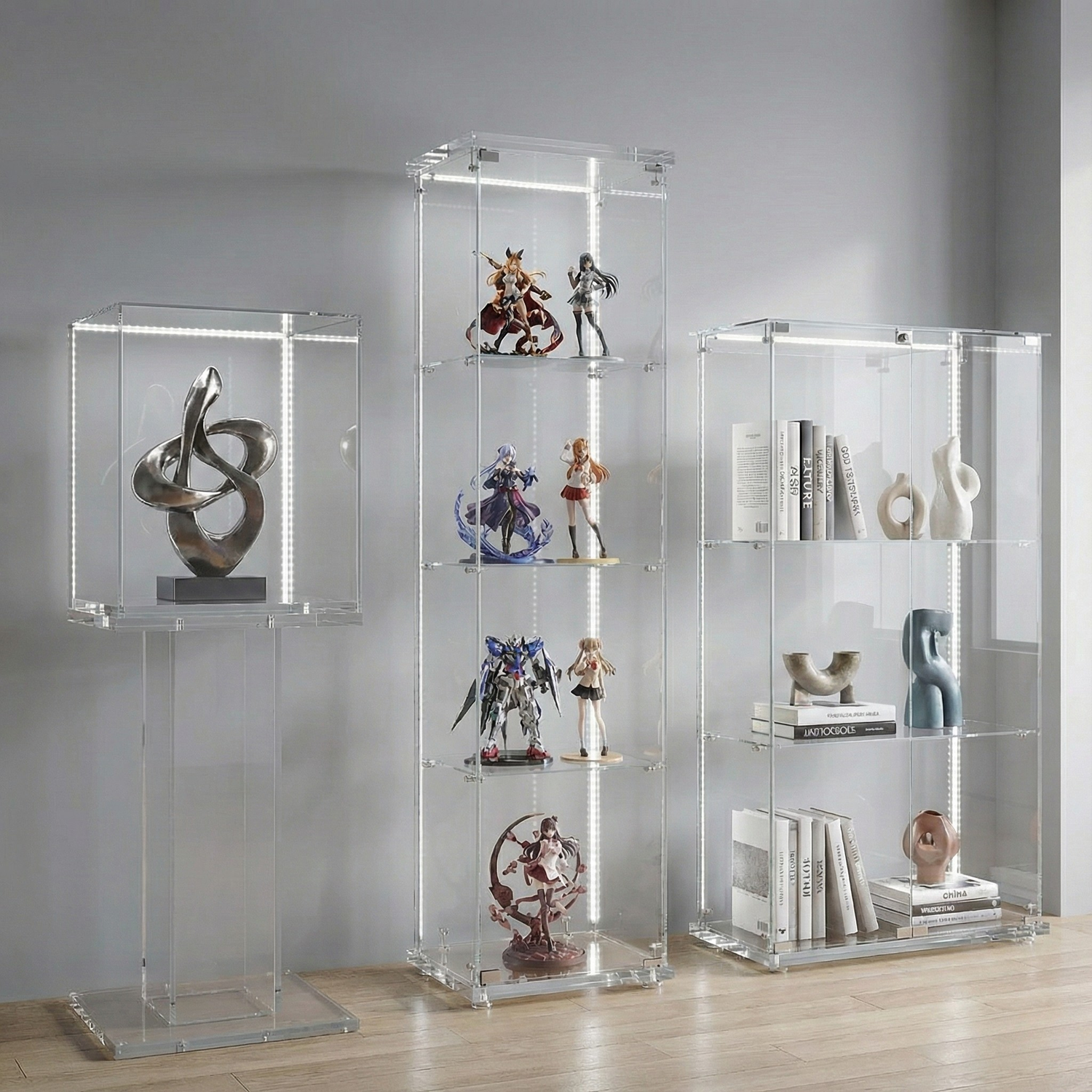 Vitrinas de metacrilato